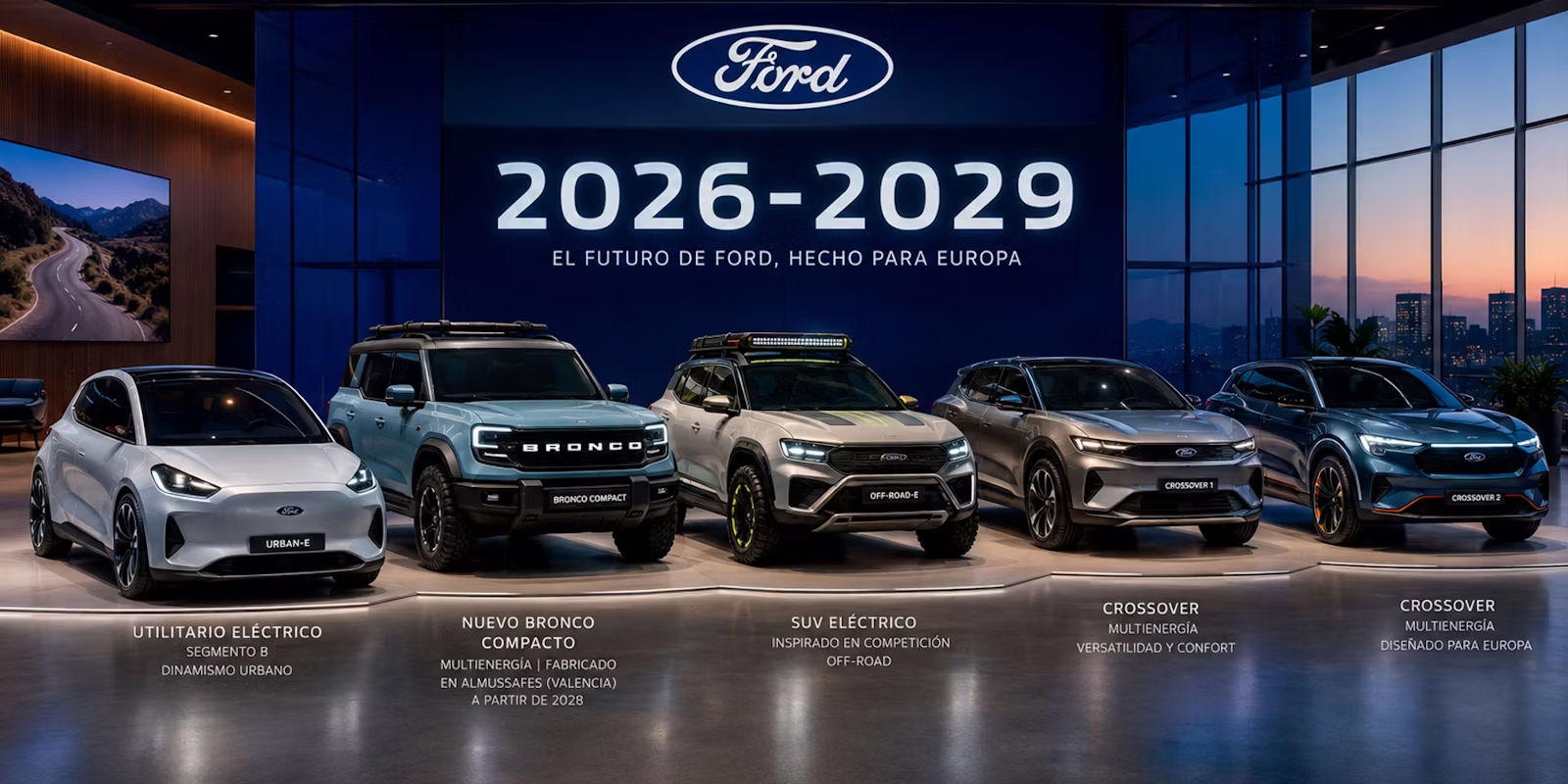  Próximos lanzamientos de Ford: un nuevo Bronco con sello español y 4 vehículos para cumplir las normativas – Carwow
