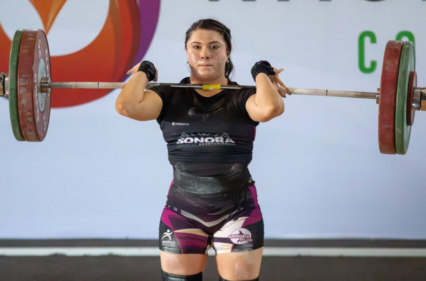  Sonora cierra actuación en levantamiento de pesas de Olimpiada Nacional con ocho medallas