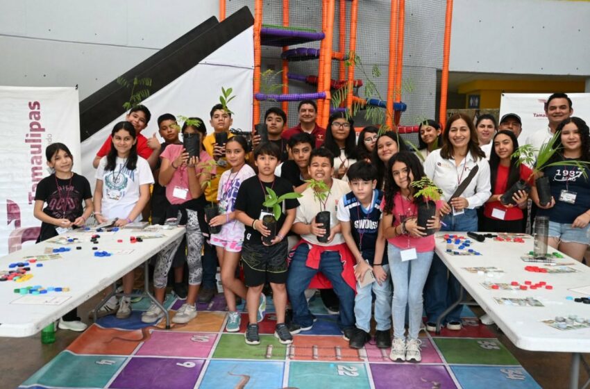  Promueve taller educativo cuidado del medio ambiente y reforestación