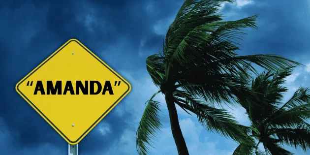 La tormenta "Amanda" podría formarse en las próximas horas
