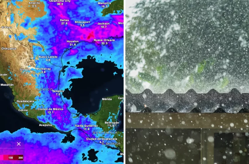  Entre el sábado 9 y domingo 10 de mayo: potencial de tormentas con granizo y calor de …