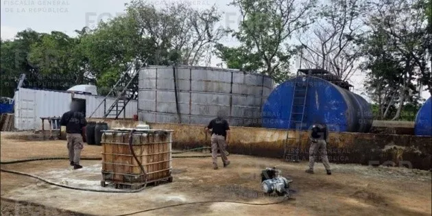 Golpe contra el huachicol en Veracruz: caen 12 y aseguran 250 mil litros de hidrocarburo