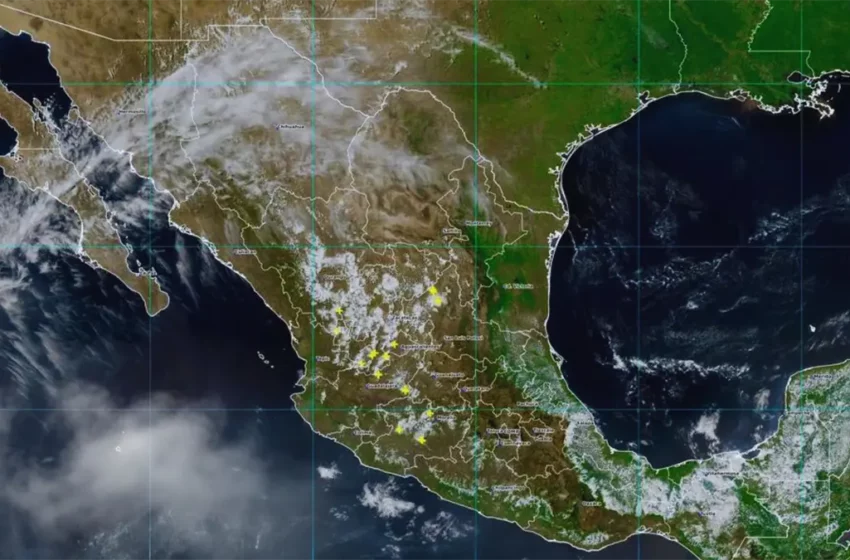  Pronostican lluvias fuertes, descargas eléctricas y caída de granizo en estos estados