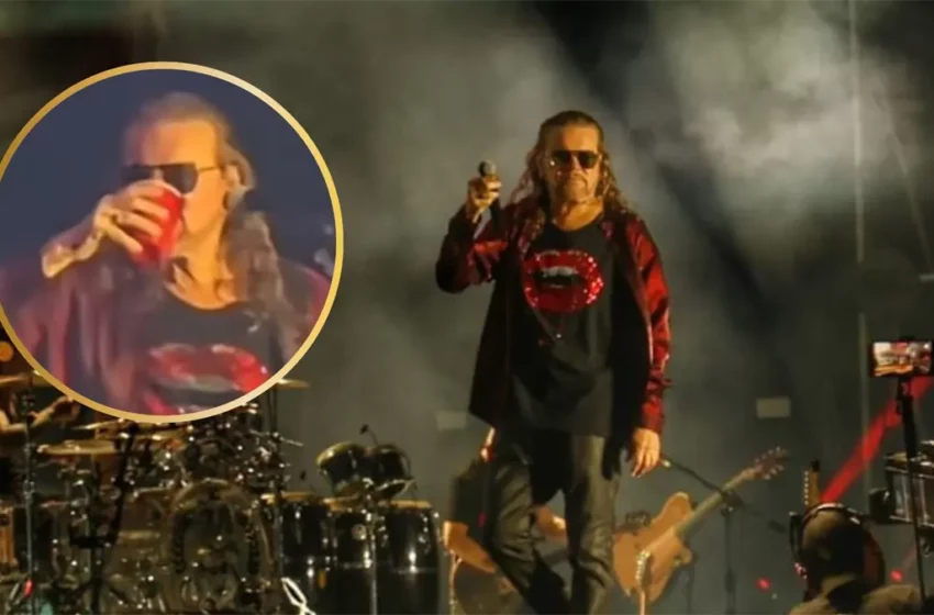  Fher de Maná toma bacanora en Sonora y así reacciona en su concierto en Hermosillo | VIDEO