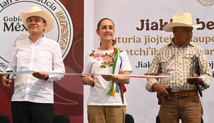  Inauguró Sheinbaum comedor y anunció plan agrícola en Sonora   – Puente Libre