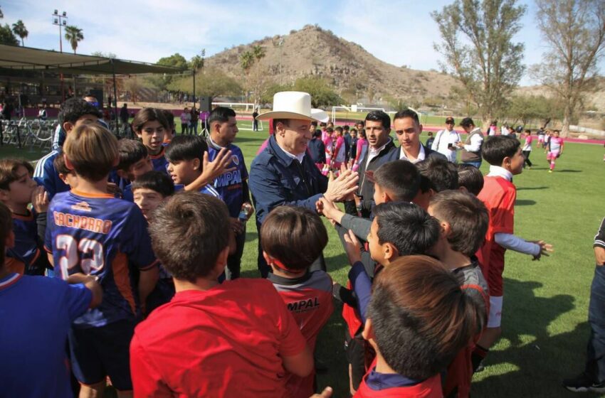  Durazo-impulsa deporte-con mundialito escolar-2026 en-Sonora- Grupo Milenio