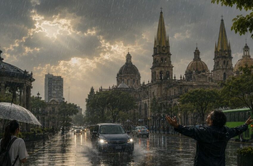  Se esperan tres días consecutivos de aguaceros en México; ¿lloverá en Jalisco?
