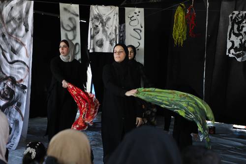  “El único espacio donde existe la libertad en Gaza es el escenario”