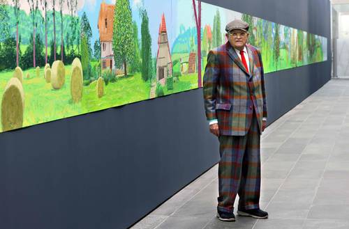  Murió el artista británico David Hockney, referente de la cultura visual del siglo XX