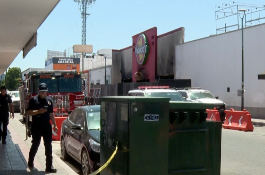  Retiran Transformador de Waldo´s Incendiado en el Centro de Hermosillo, Sonora – N+