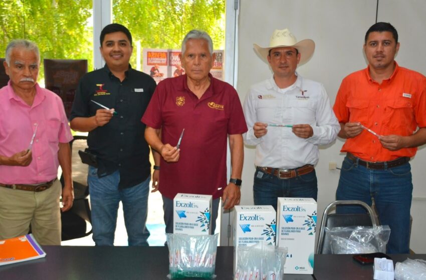  Protege trabajo coordinado a becerros recién nacidos del gusano barrenador