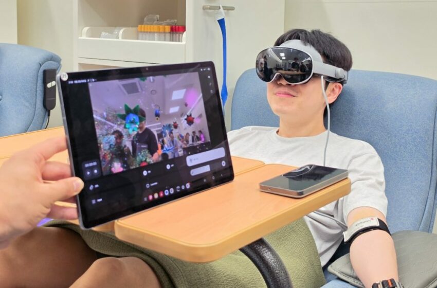  Galaxy XR contribuye a transformar la experiencia de donación de sangre para los donantes de todo el mundo