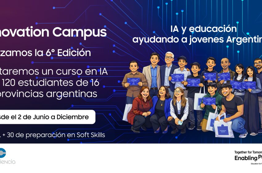  Samsung apuesta a la formación en Inteligencia Artificial de todo el país con una nueva edición de Innovation Campus
