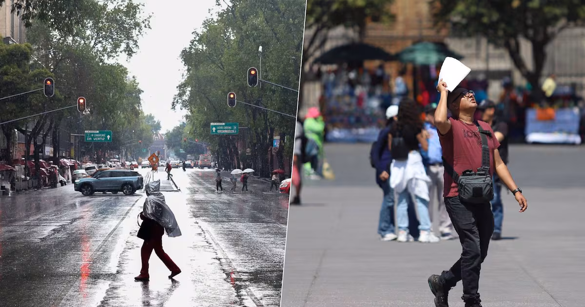  Temporal de lluvias y onda de calor se 'alojan' en México en pleno periodo mundialista