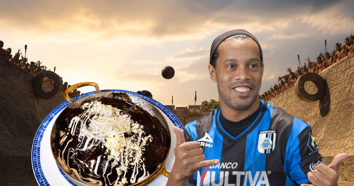  Ronaldinho cambia el balón por el mole: Así es Azul Condesa, el restaurante que visitó el …