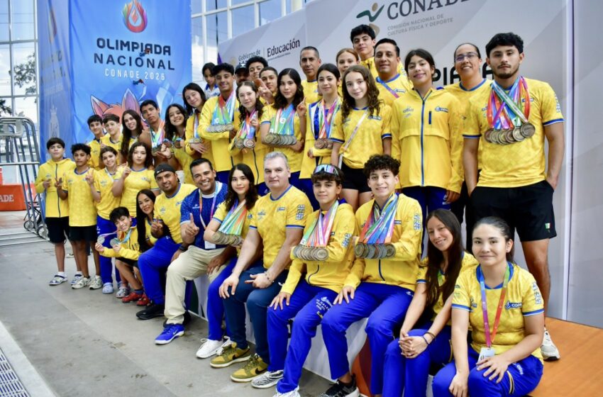  Jalisco rompe récord y supera las 500 medallas de oro en la Olimpiada Nacional