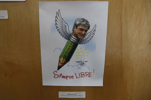  Familiares de Palomo crearán fundación para preservar la obra del caricaturista