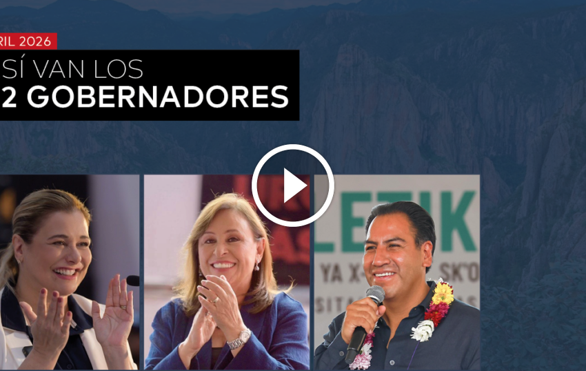  ASÍ VAN LOS 32 GOBERNADORES – ABRIL 2026 – – Revista 32