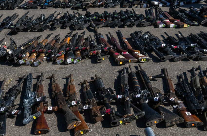  7 estados acumulan 52.58% de los delitos de armas de fuego en México – Milenio