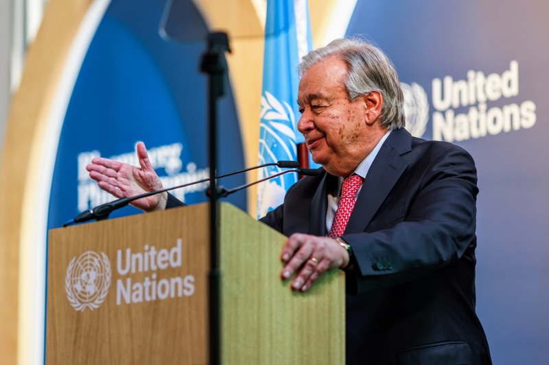  El Secretario General de la ONU hace un llamado a la acción inmediata contra las …