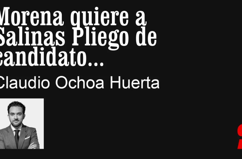  Morena quiere a Salinas Pliego de candidato – SonoraPresente