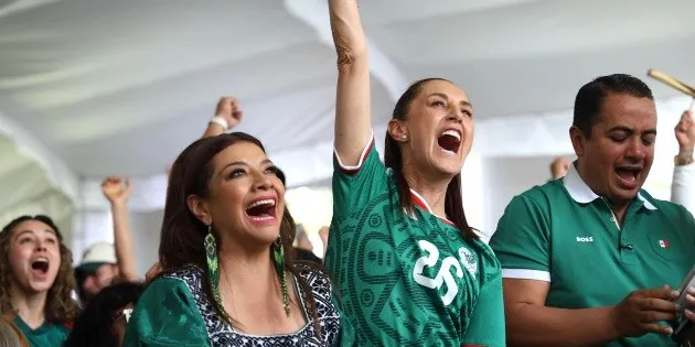  Sheinbaum felicita a México tras su triunfo ante Sudáfrica en el Mundial 2026