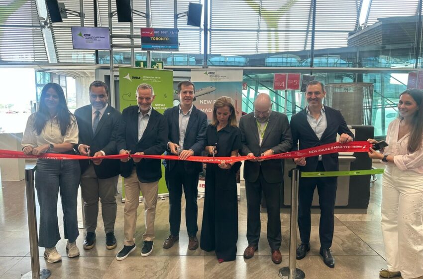  Iberia inaugura sus vuelos directos entre Madrid y Toronto con una ocupación superior al 95%