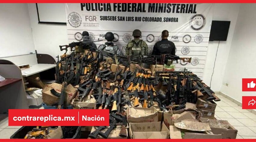  Decomisan 81 armas largas en operativo de seguridad en Sonora – ContraRéplica