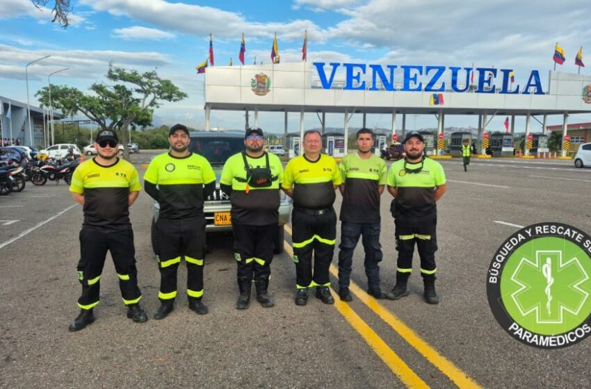  Manizales apoya la atención de la emergencia en Venezuela: el grupo de rescate BYR ya está en la zona de la tragedia