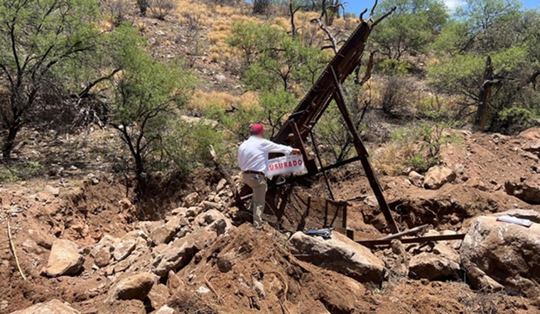  Profepa clausura dos predios mineros en Sonora; extraían oro sin permiso ambiental