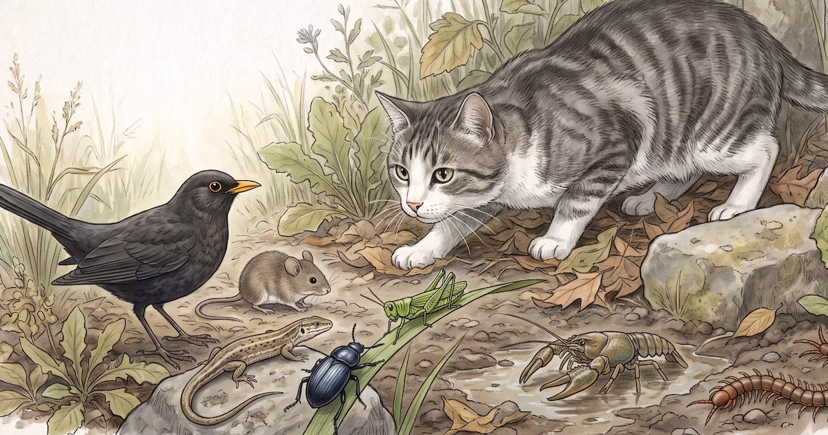  Un estudio revela el impacto de los gatos domésticos sobre miles de especies animales