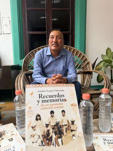  Registra un libro la memoria de las comunidades yoremes