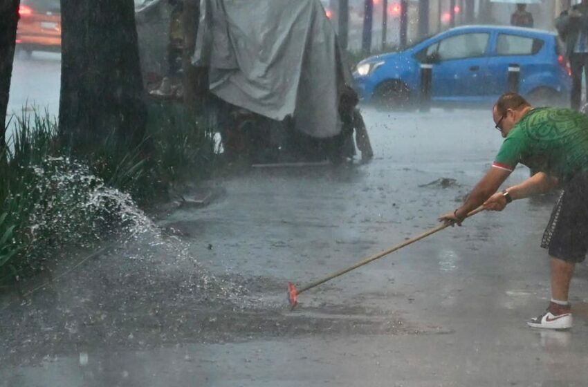  Otra semana de lluvias muy fuertes e intensas: alerta de lunes a jueves en estas entidades