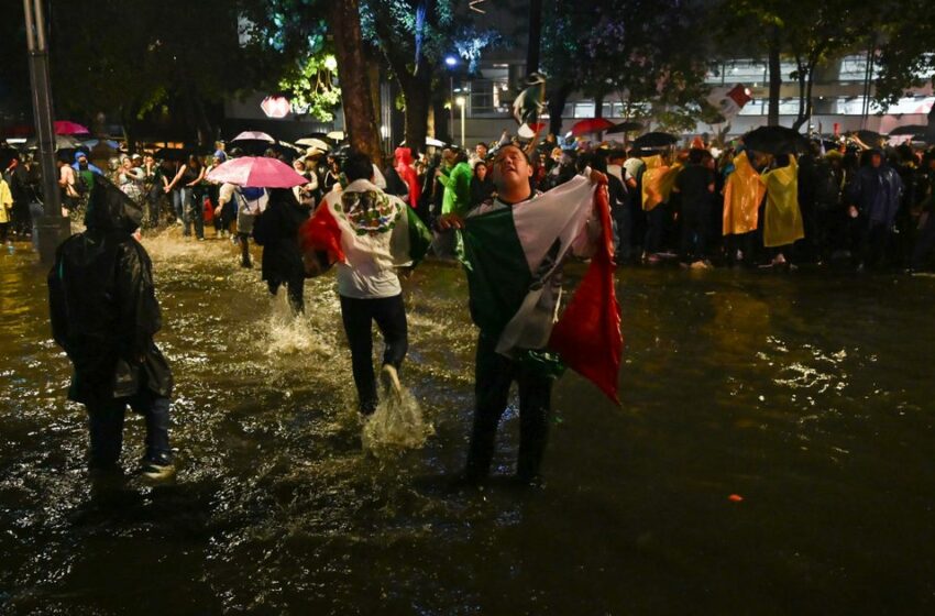  Lluvias fuertes amenazan las celebraciones mundialistas del domingo en CDMX y más de …