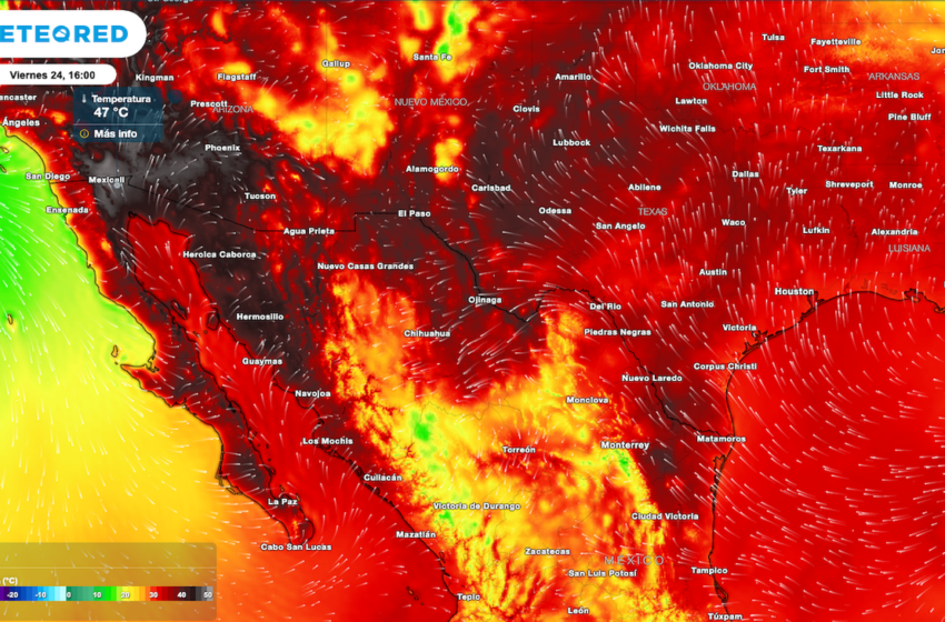  Atentos al calor extremo en varios estados de México, te decimos que lugares tendrán …