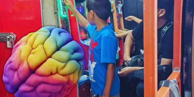  Maquinitas tragamonedas, un peligro para el cerebro de los niños