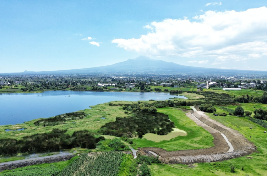  Ayuntamiento de Tlaxcala avanza en al recuperación de la Laguna de Acuitlapilco
