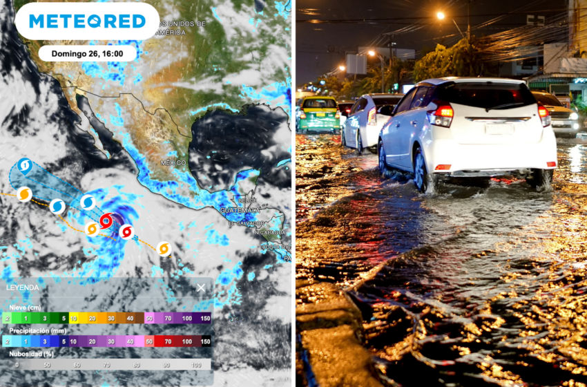  Lluvias intensas castigarán algunos estados de México durante este domingo. ¡Atentos por …