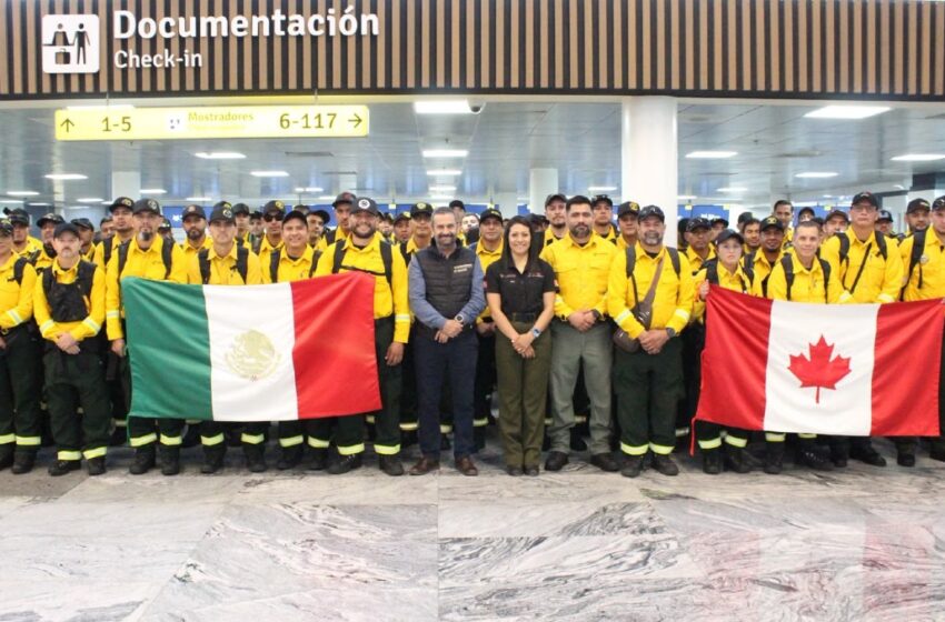  México envía a Canadá 104 combatientes en apoyo por incendios forestales – Milenio