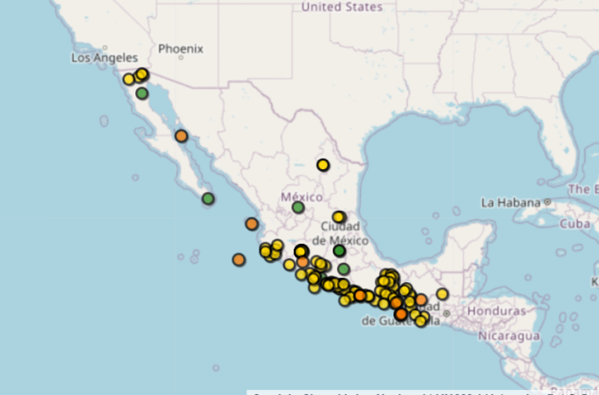  Tras el terremoto de 6.1 en Sinaloa, Baja California Sur registra nuevos sismos hoy 1 de julio